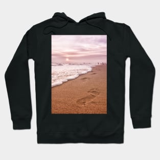 Footprints by the Sea Hoodie